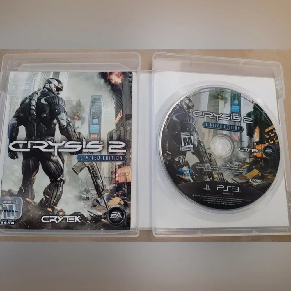 Pre-Owned CIB Crysis 2 Limited Edition Video Game by EA for Sony Playstation 3